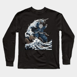 Cat Ninja Legend Silent Guardian Long Sleeve T-Shirt